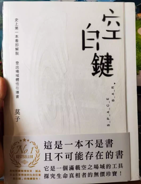 《空白键》史上第一本看即解脱 登出场域体悟引导书 PDF电子书下载